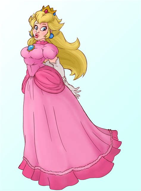 Artstation Princess Peach Pose