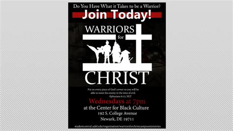 Warriors For Christ Udaily