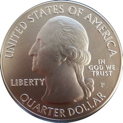¼ Dollar Washington Quarter Saratoga National Historic Park Silver