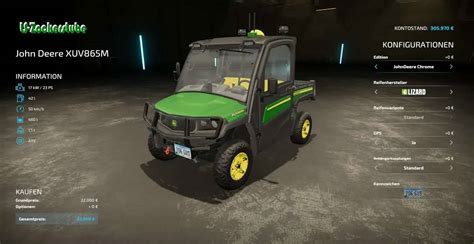 John Deere Gator V Farming Simulator Mod