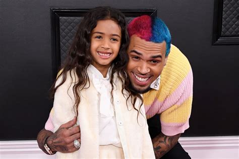 Chris Brown Brings Daughter Royalty 5 To The Grammys 2020