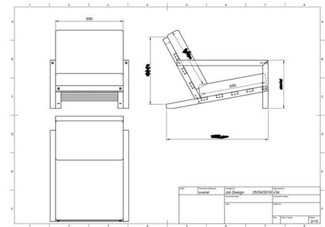 The remainder of the chair was assembled using 2x4s. DIY Modern Outdoor Garden Lounge Chair/Stool, Building ...