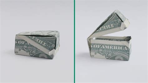 Great Money Box Dollar Origami Tutorial Diy By Nprokuda Youtube