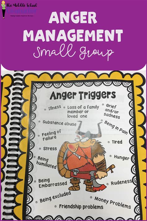 Anger Management Small Group Program Anger Counseling School