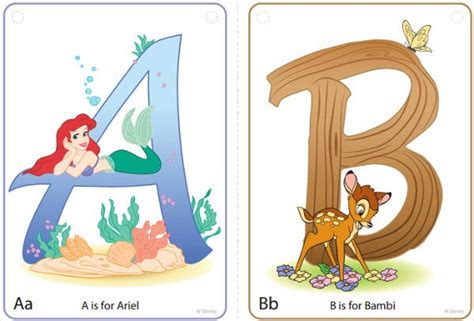 Disney Princess Alphabet Free Printable