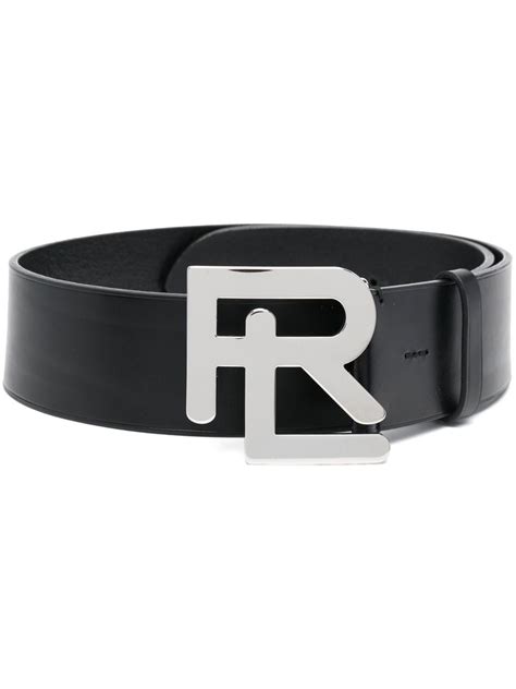 Ralph Lauren Collection Logo Buckle Leather Belt Farfetch