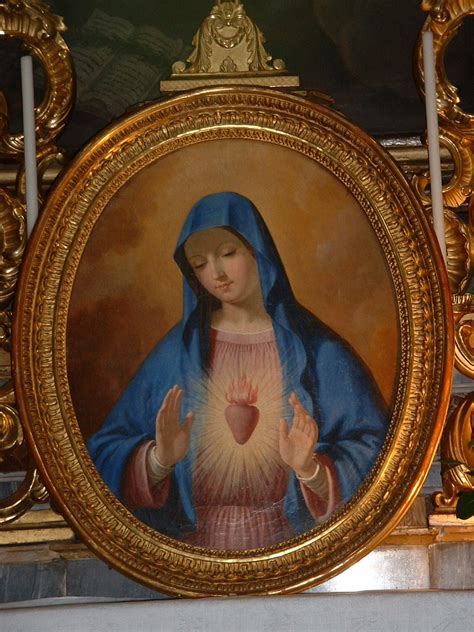 Cuore Immacolato Della Beata Vergine Maria Cinque Passi Al Mistero