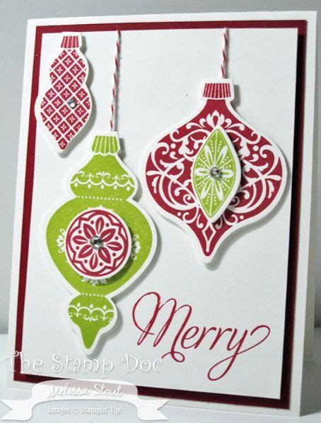 Ornament Keepsakes Stampin Up Stampin Up Ornament Keepsakes