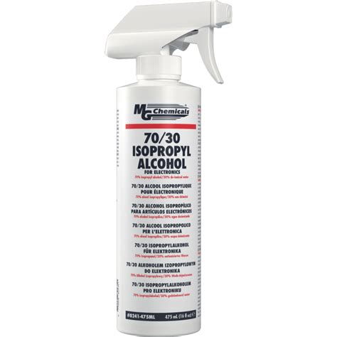 Isopropyl Alcohol Electronics Cleaner 70 Ipa 30 Water