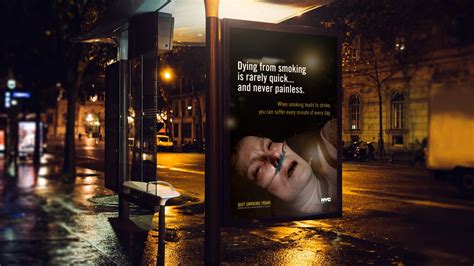 Nyc Health Anti Smoking Campaign Bandujo Advertising Design