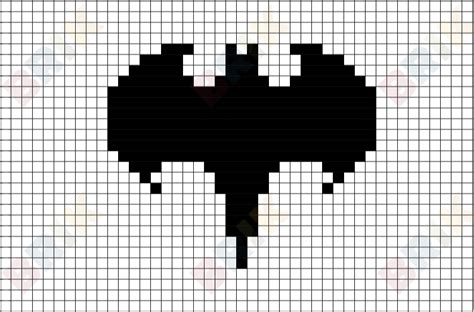 Batman 2007 Logo Pixel Art Brik