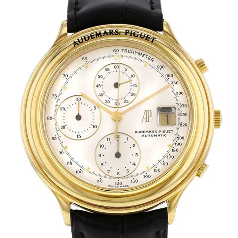 Audemars Piguet Huitième Chronograph Vintage Watch 384737 Collector