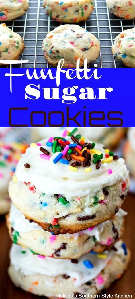 Gradually add to creamed mixture, beating until well blended. Funfetti Cream Cheese Sugar Cookies | Cream cheese sugar cookies, Sugar cookies, Best christmas ...