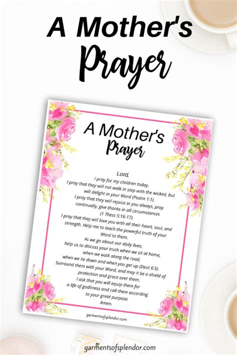 Moms In Prayer Printable Sheets