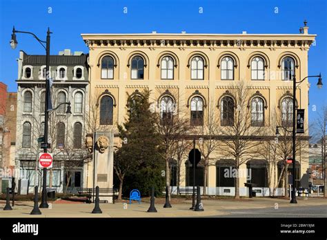 Historic Central Bank Building Montgomery Alabama Usa Stock Photo