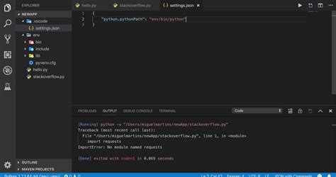 Visual Studio Code Error Importing Modules In Python Using Vscode My