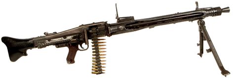 Deactivated Wwii German Mg42 Machine Gun Axis Deactivated Guns