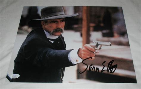 Sam Elliott Signed Tombstone 11x14 Photo Jsa Autographia