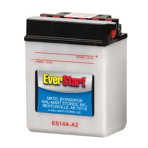 Everstart Lead Acid Powersport Battery Group Size Es 14aa2 12 Volt
