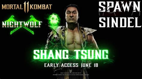 Mortal Kombat Kombat Pack Includes Shang Tsung Nightwolf Sindel