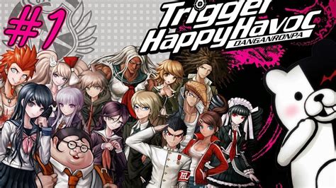 Danganronpa Trigger Happy Havoc Part 1 Full Gameplay Youtube