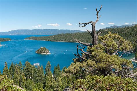 Emerald Bay And Fannette Island Lake Tahoe California Photograph By