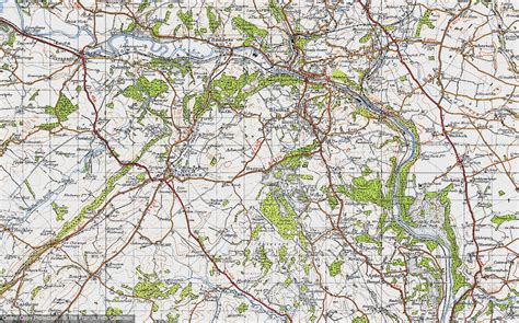 Historic Ordnance Survey Map Of Barrow 1947 Francis Frith