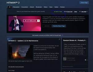 Hitman 2 Is The Most Played Game On Steam Rn R Hitman