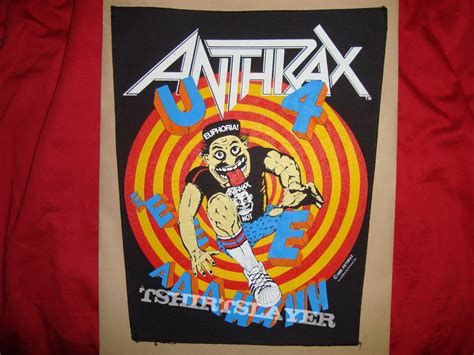 Anthrax Back Patch State Of Euphoria Tshirtslayer Tshirt And