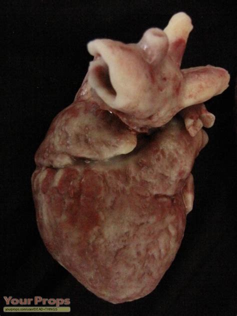 My Bloody Valentine Silicone Human Heart Original Movie Prop
