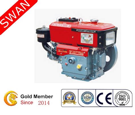China Water Cooled 12hp Single Cylinder Diesel Engine Jc195 1 China