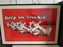 Original Vintage R Crumb "Keep on truckin" Poster 1967 - ***VERY RARE ...