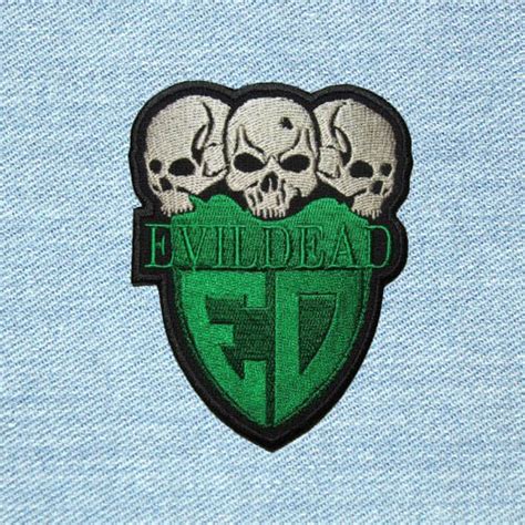 Evildead Small Embroidery Patch King Of Patches