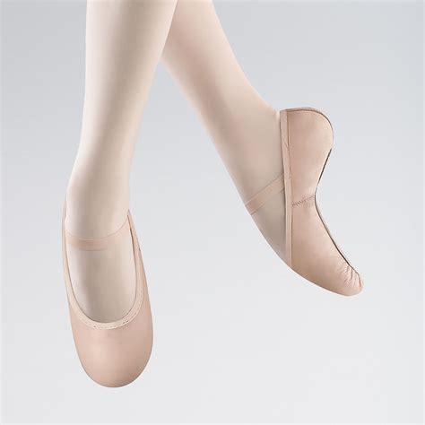 Bloch Belle Full Sole Leather Ballet Shoe Pink Pointe Works