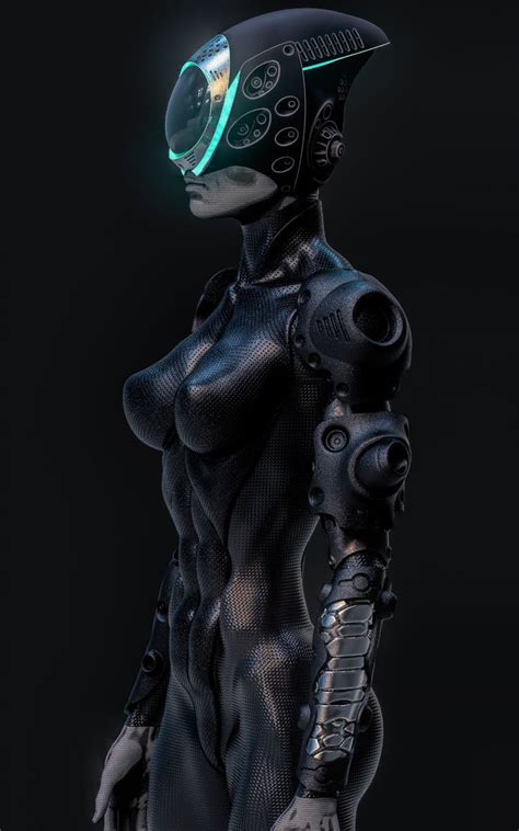 Cyberpunk Female Hideyuki Ashizawa Cyberpunk Female Cyberpunk Sci Fi Art