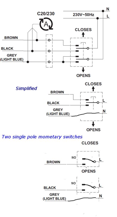 Diagram 20 Double Pole Switch Wiring Diagram Schematic Mydiagramonline