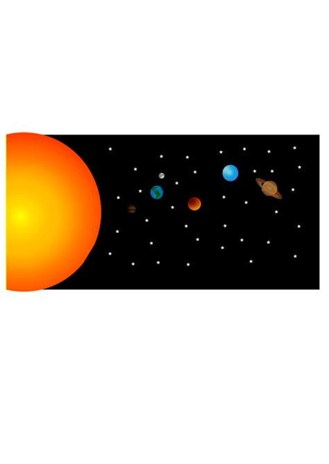 My Solar System Openclipart