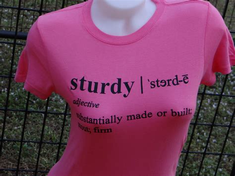 Sturdy Definition Pink T Shirt · Sturdy Girls Club · Online Store