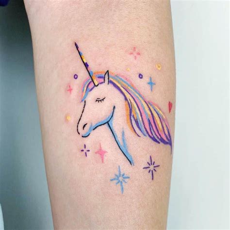 Top 163 Unicorn Tattoo Ideas