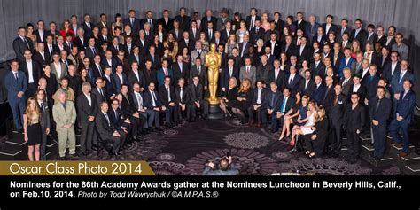 Oscars 2014 Nominees Celebrated At Luncheon The Gold Knight Latest