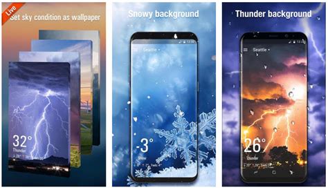 14 Best Live Weather Wallpaper Apps 2020 Update Team Touch Droid
