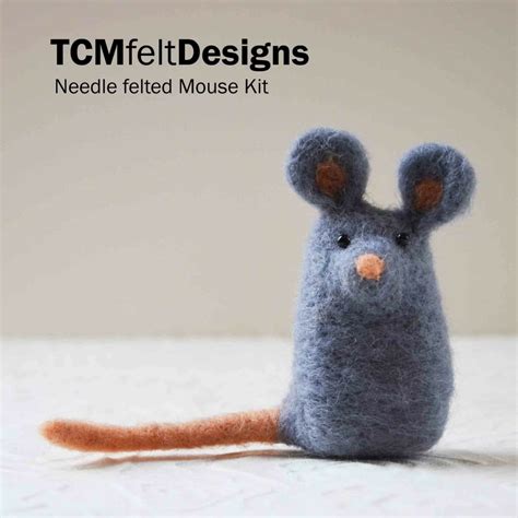 Felt Mouse Pdf Pattern And Step By Step Instruction Paper Party And Kids
