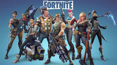 A free multiplayer game where you compete in battle royale, collaborate to create your private. Ekipa z Fortnite., tapeta z gry Fortnite | GRYOnline.pl