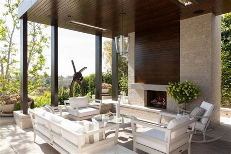 Modern Outdoor Fireplace Ideas The Eye Catcher In The