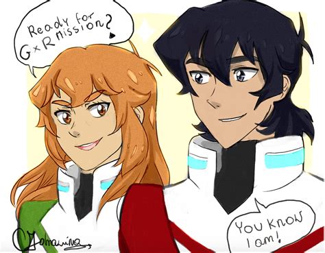 Keith And Pidge Katie Holt Team Up As Paladins Of Voltron From Voltron Legendary Defender