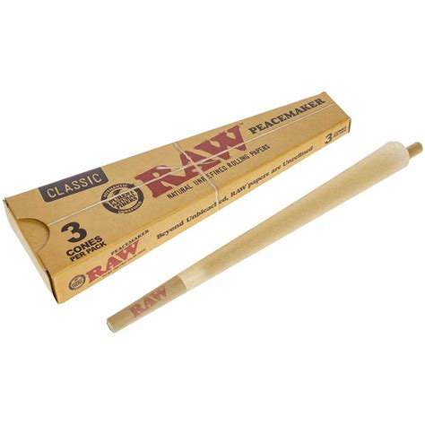 raw classic peacemaker pre rolled cones pre rolled joint