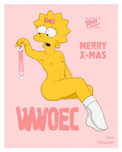 Post Christmas Darthross Lisa Simpson The Simpsons Animated Helix