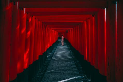 Torii Gates Kyoto Japan Photo One Big Photo