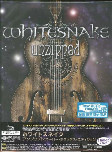 Unzipped De Whitesnake 2018 10 19 Cd X 5 Rhino Records 2 Cdandlp