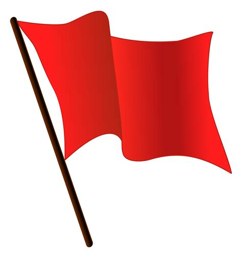 Red Flag Clipart Clipground